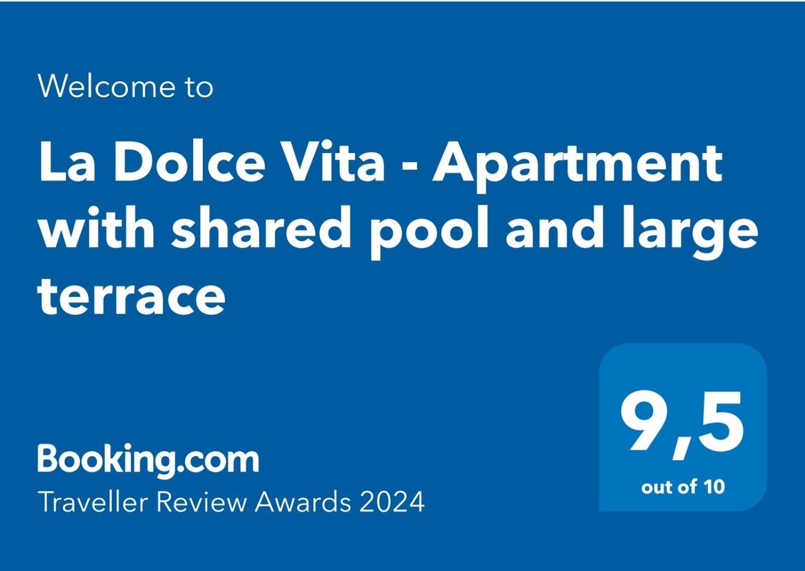 La Dolce Vita - Apartment With Shared Pool And Large Terrace Lido delle Nazioni Eksteriør bilde