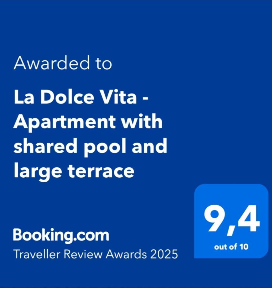 La Dolce Vita - Apartment With Shared Pool And Large Terrace Lido delle Nazioni Eksteriør bilde